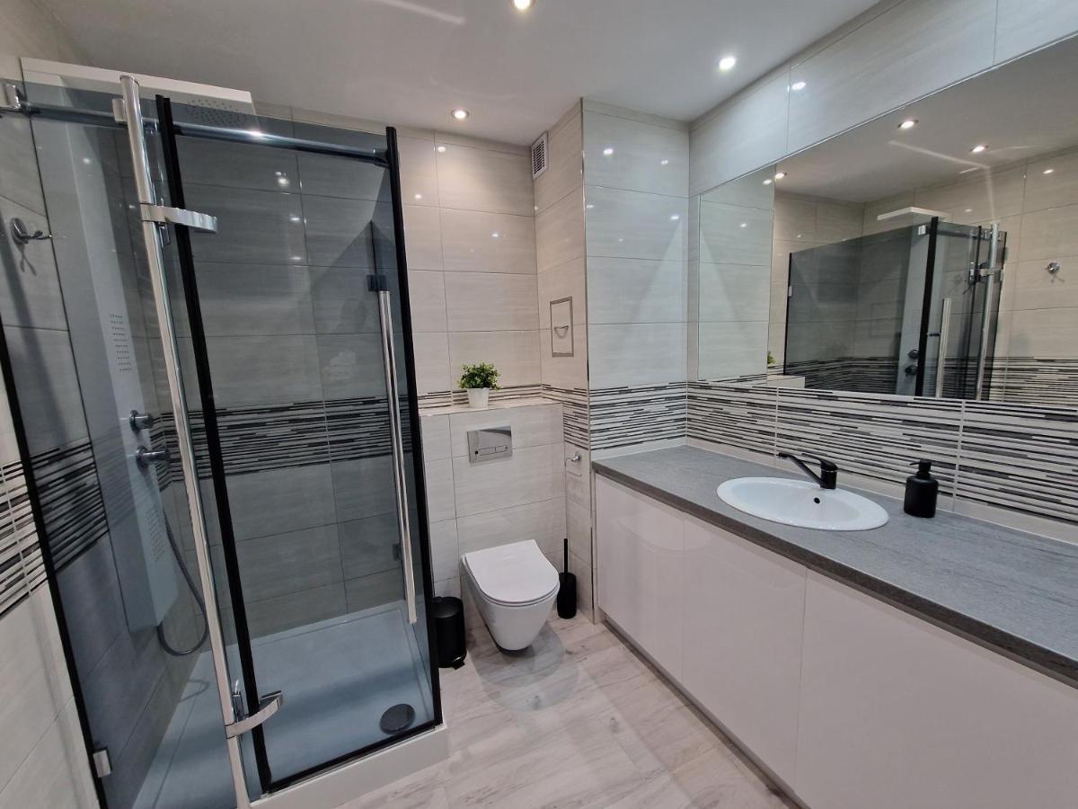 Апартаменты Apartament Pastelowy Свиноуйсьце Экстерьер фото